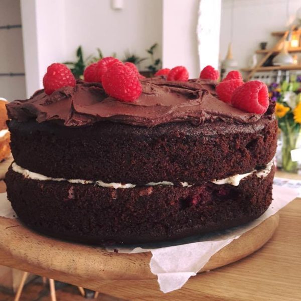 Chocolate & Rasberry Cake